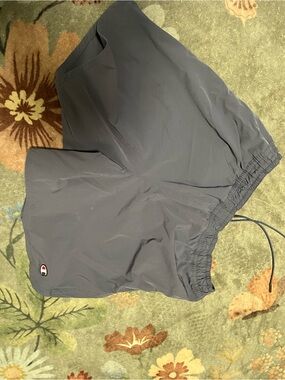 Champion Dark Gray Women's Athletic Shorts with Drawstring